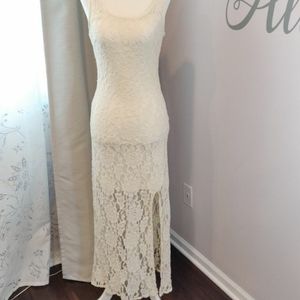 Long Lace Dress